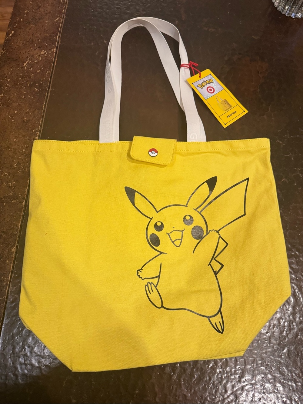 Pokémon X target collab all day tote bag and charm